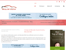 Tablet Screenshot of blogdemotor.es